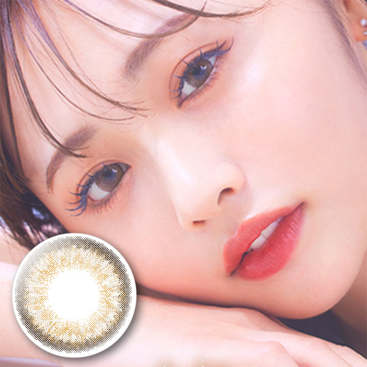 レリッシュ(LALISH),ルースミラージュ(Loose Mirage),DIA14.5mm,着色直径13.8mm,BC8.7mm,UVカット,モイスト成分|レリッシュ LALISH カラコン カラーコンタクト