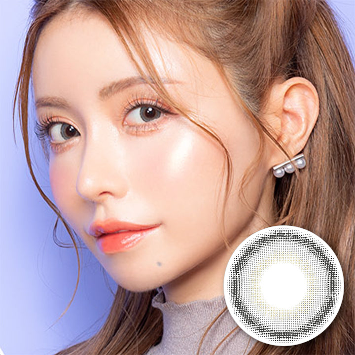 カラーズ(colors),ブランドロゴ, BLUE BASE GRAY(ブルーベースグレー) ,UVカット, DIA14.2mm,MONTHRY(マンスリー),1箱2枚入り,税込価格1650円,colorsなら、選べるあなたのパーソナルカラー|カラーズ(colors)コンタクトレンズ