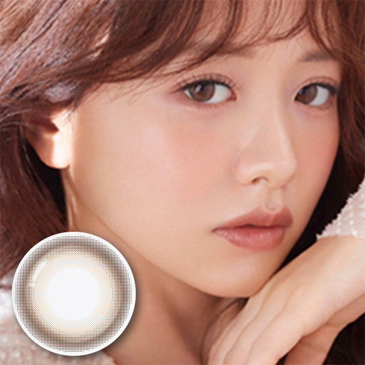 メイリーシフォンワンデー(Meilly Chiffon 1Day),シフォンベージュ(Chiffon Beige),1day,1箱10枚入り,DIA14.2mm,GDIA13.3mm,BC8.7mm, | メイリーシフォンワンデー meilly chiffon 1day カラコン カラーコンタクト

