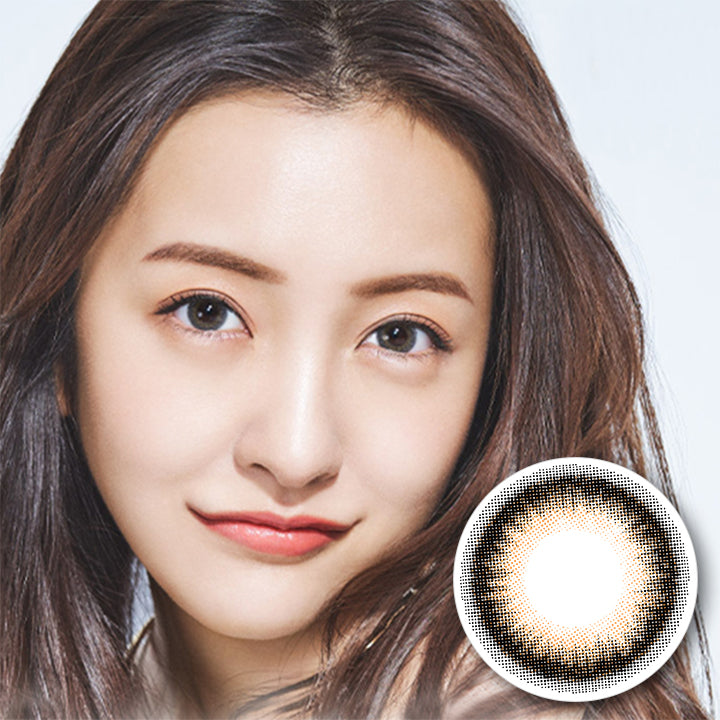 シークレットキャンディーマジックワンマンス(SECRET CANDYMAGIC 1month),シマーブラウン Shimmer Brown,つやっとキレイに♡,1month,DIA14.5mm,BC8.8mm|シークレットキャンディーマジックワンマンス SECRET CANDYMAGIC 1month 1day カラコン カラーコンタクト