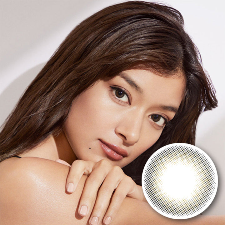 レヴィアワンマンスカラー(ReVIA 1MONTH COLOR),ブランドロゴ,Luster Gem(ラスタージェム),DIA14.1mm,BC8.6,低含水率38.5%,度あり1枚入り|レヴィアワンマンスカラー(ReVIA 1MONTH COLOR)コンタクトレンズ