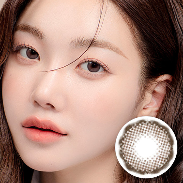 オマイオバイレンズミー(Omyo By Lensme) シスターチョコブラウン(Sistar Choco Brown) 1month 1箱2枚入り DIA14.0mm 着色直径13.0mm BC8.6mm | オマイオバイレンズミー Omyo By Lensme montyly カラコン カラーコンタクト
