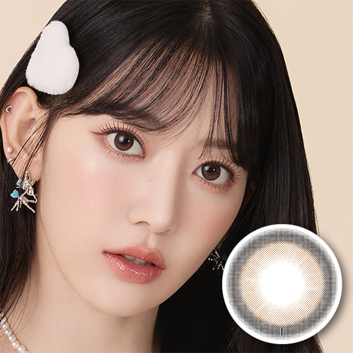 モラクトーリック(MOLAK toric) 【乱視用:乱視度数:-0.75D】ブラウンバニートーリック