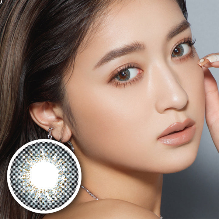 ドープウィンクワンデー(DopeWink1day) インディゴアッシュ｜カラコン