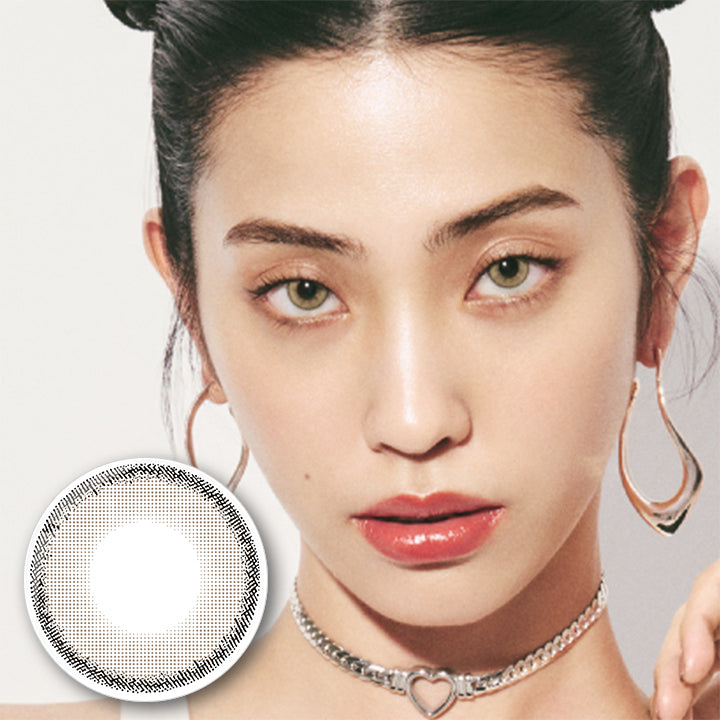 エヌズコレクション(N'S Collection),Naomi Wtanabe produced color contact lenses., 天ぷら ver.2(Tempura Ver.2) DIA14.2mm 着色直径12.5mm BC8.6mm 含水率38.0% 天ぷら ver.2(Tempura Ver.2)のレンズ画像、装用画像 | エヌズコレクション n's collection 1day カラコン カラーコンタクト
