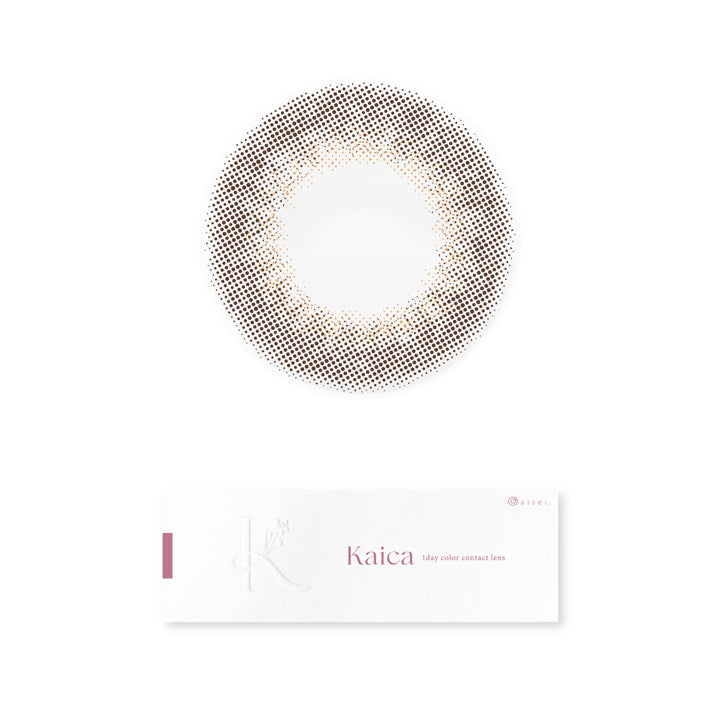カイカ(Kaica),咲初ショコラ(Sakisome Chocolat),1day,1箱10枚入り,DIA14.2mm,着色直径13.2mm,BC8.7mm,含水率58.0% | カイカ Kaica 1day カラコン カラーコンタクト
