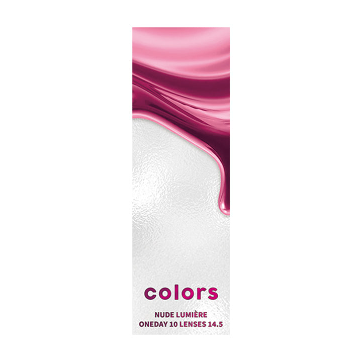 ヌード ルミエール(Nude Lumiere)のパッケージ画像 | カラーズワンデー colors 1day カラコン カラーコンタクト
