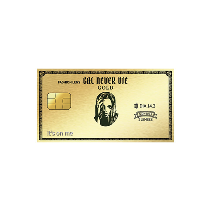 イッツオンミー(it's on me)のパッケージ写真|ギャルネバーダイマンスリー GAL NEVER DIE monthly カラコン カラーコンタクト
