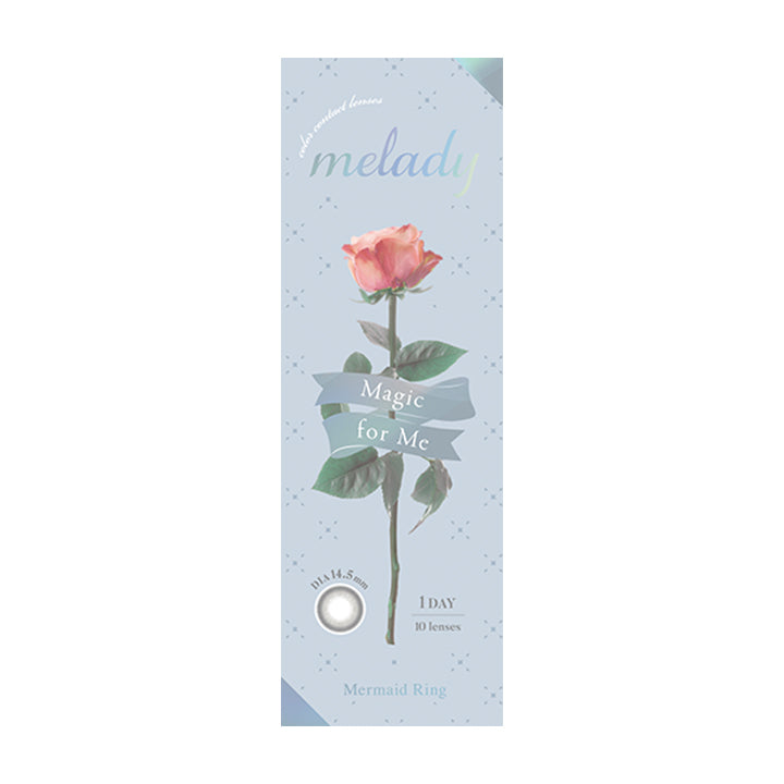 マーメイドリング(Mermaid Ring)のパッケージ画像 | ミレディ melady 1day カラコン カラーコンタクト
