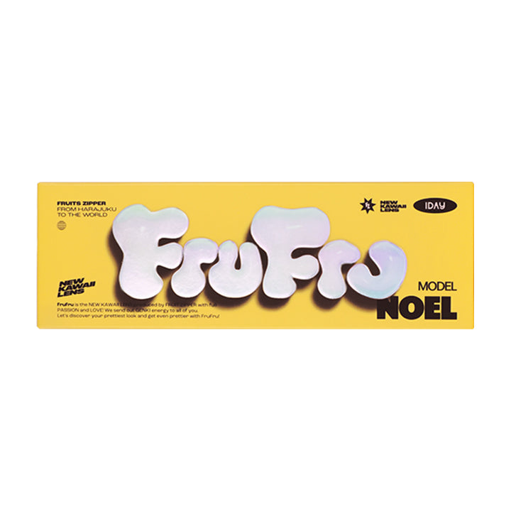 ノエルブラウン(NOEL BROWN)のパッケージ写真| フルフル FruFru 1day カラコン カラーコンタクト 
