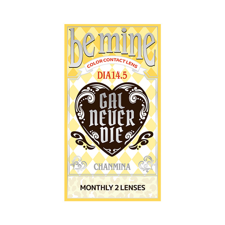 ビーマイン(Be Mine)のパッケージ画像 | ギャルネバーダイマンスリー Gal Never Die Monthly 1month カラコン カラーコンタクト
