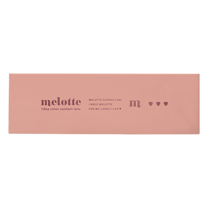 ビーブロンド(Be blond)のパッケージ写真|メロット melotte カラコン カラーコンタクト