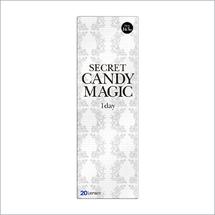 NO.15 グレーのパッケージ写真|シークレットキャンディーマジックワンデー SECRET CANDYMAGIC 1day カラコン カラーコンタクト