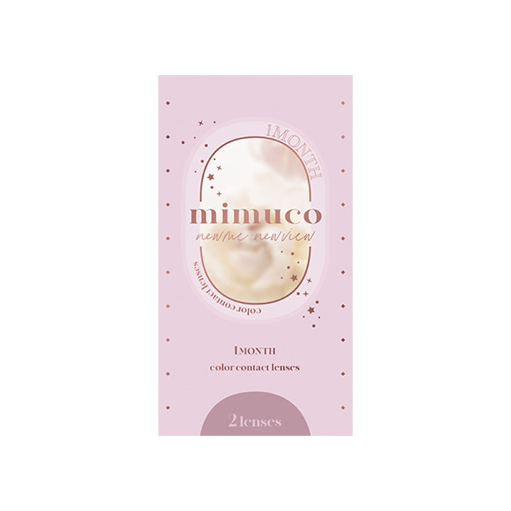 ミムコワンマンス(Mimuco 1Month)のパッケージ画像 | ミムコワンマンス mimuco 1Month monthly カラコン カラーコンタクト
