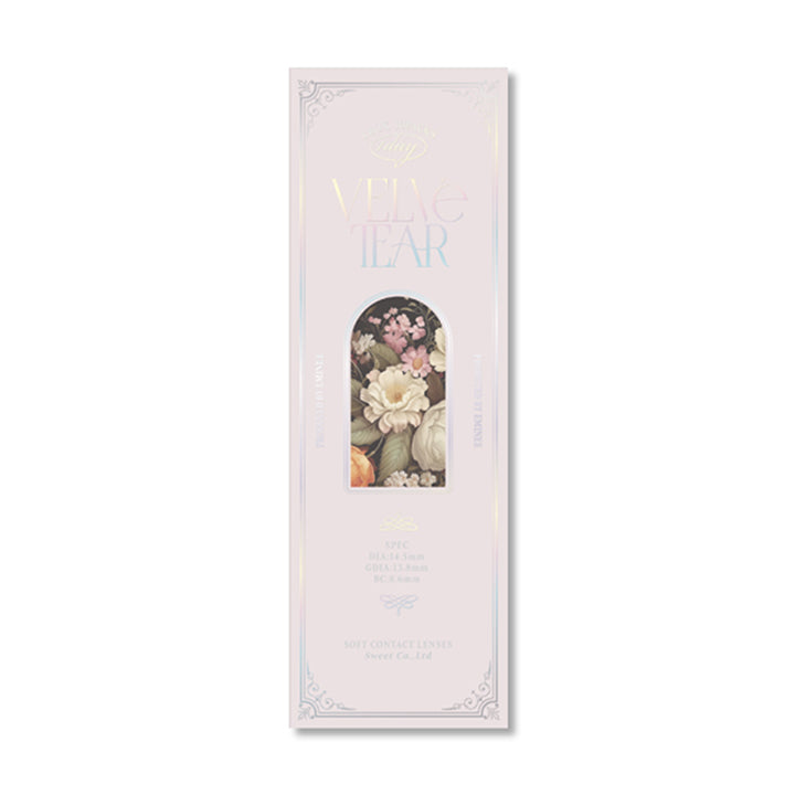 ミストグレージュ(Mist Greige)のパッケージ画像 | ヴェルヴェティア Velvetear 1day カラコン カラーコンタクト

