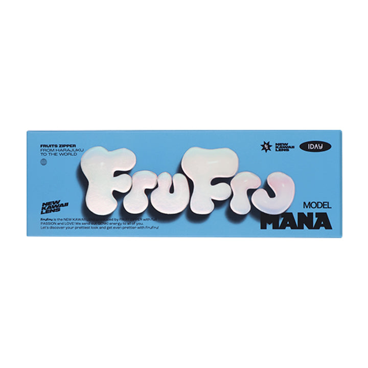 マナグレー(MANA GRAY)のパッケージ写真| フルフル FruFru 1day カラコン カラーコンタクト 
