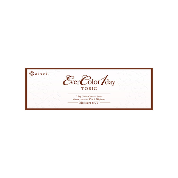 エバーカラーワンデートーリック(EverColor1day TORIC)のパッケージ画像 | エバーカラーワンデートーリック Evercolor1Day Toric 乱視用 カラコン カラーコンタクト
