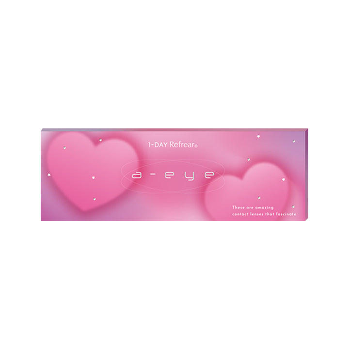 トフィーピンク(Toffee Pink)のパッケージ画像 | エーアイ a-eye 1day カラコン カラーコンタクト
