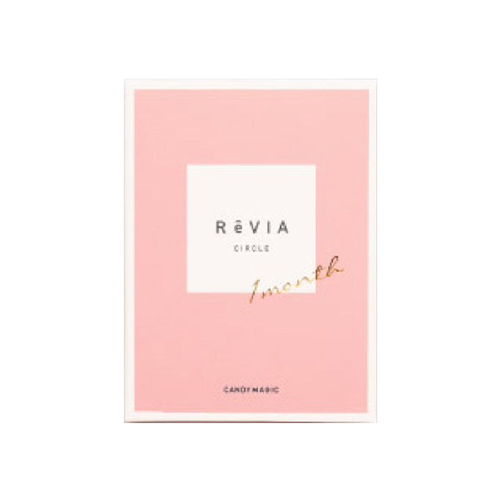 レヴィアサークルワンマンスのパッケージ画像|レヴィアサークルワンマンス(ReVIA CIRCLE 1MONTH)コンタクトレンズ