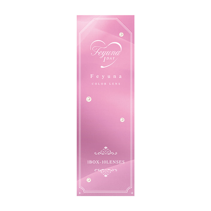 フェユナワンデーモイスティン(Feyuna 1Day Moistin)のパッケージ画像 | フェユナワンデーモイスティン Feyuna 1day moistin カラコン カラーコンタクト
