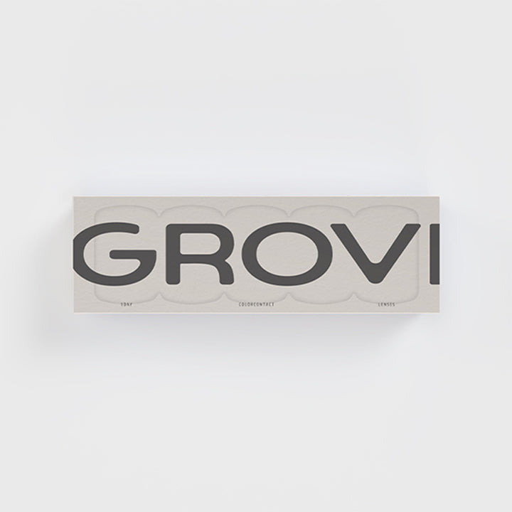 スモークドアッシュ(Smoked ash)のパッケージ画像 | グロヴィー GROVI  1day カラコン カラーコンタクト
