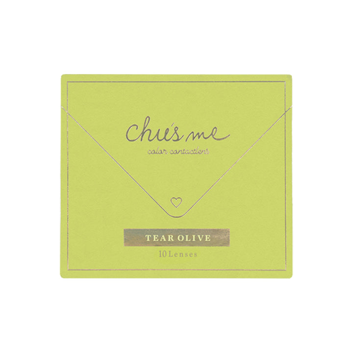 ティアーオリーブのパッケージ写真|チューズミー chu's me 1day カラコン カラーコンタクト