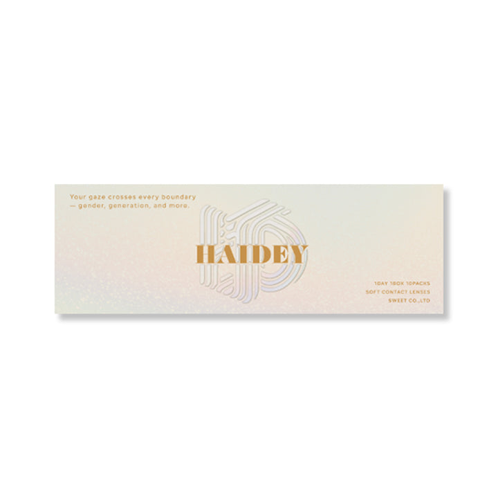 ニュートラルオーラ(Neutral Aura)のパッケージ画像 | ハイディ Haidey 1day カラコン カラーコンタクト
