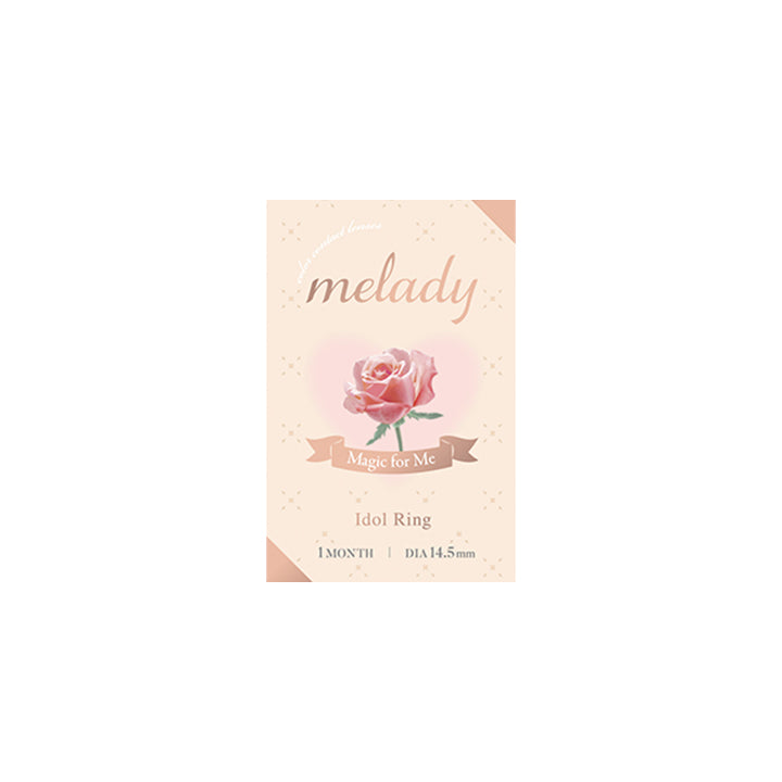 アイドルリング(Idol Ring)のパッケージ画像 | ミレディワンマンス melady 1month カラコン カラーコンタクト
