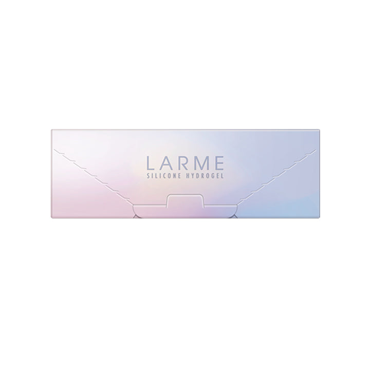 スノーブルー(Snow Blue)のパッケージ写真|ラルムシリコンハイドロゲルダブルモイストUV LARME SILICONE HYDROGEL W MOIST UV 1day カラコン カラーコンタクト