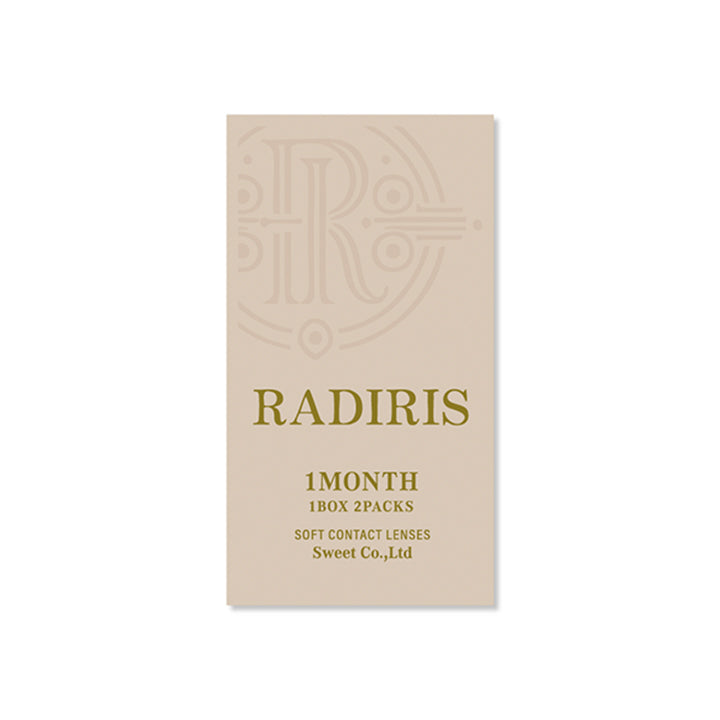 シャイニーパール(Shiny Pearl)のパッケージ画像 | スウィートワンマンス ラディリス Sweet 1 Month Radiris monthly カラコン カラーコンタクト
