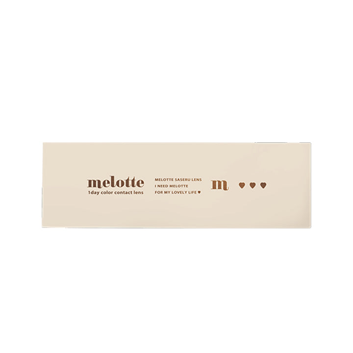 ディアレターのパッケージ写真|メロット(melotte) 1day カラコン カラーコンタクト
