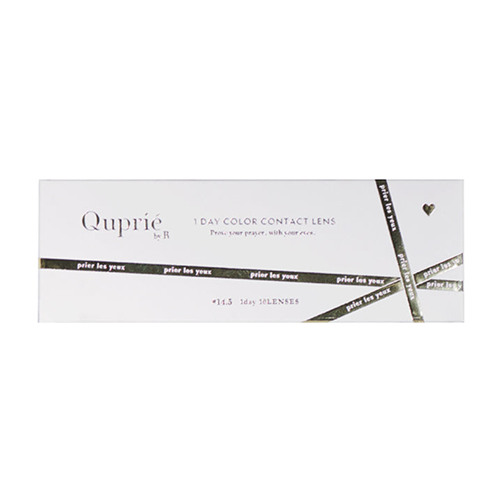 グリオニキス(Gris Onyx)のパッケージ画像 | キュプリエ Quprie by R 1day カラコン カラーコンタクト
