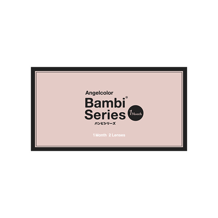 ミルキームーン(Milky Moon)のパッケージ画像 | エンジェルカラーバンビシリーズワンマンス Angelcolor Bambi Series 1month カラコン カラーコンタクト
