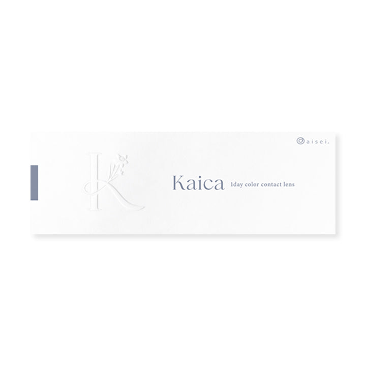 雪花グレー(Yukihana Gray)のパッケージ画像 | カイカ Kaica 1day カラコン カラーコンタクト

