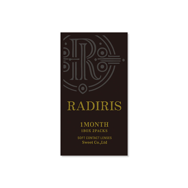 ルーセントグレー(Lucent Gray)のパッケージ画像 | スウィートワンマンス ラディリス Sweet 1 Month Radiris monthly カラコン カラーコンタクト
