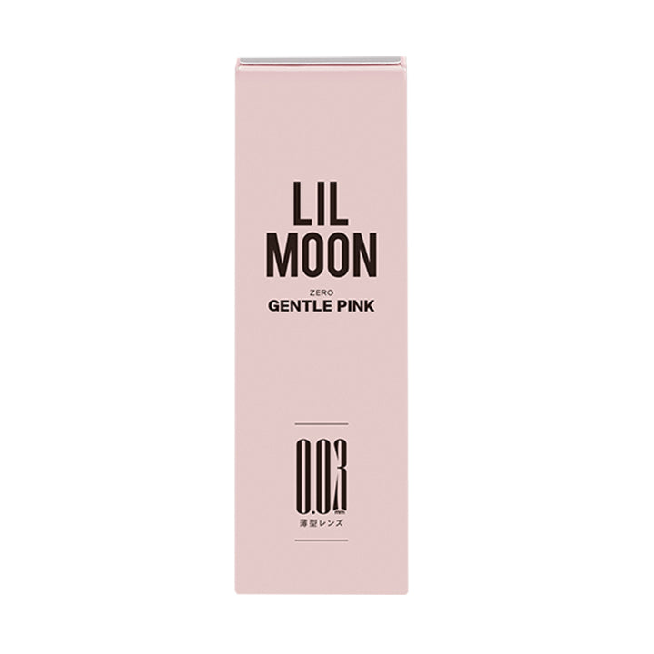 ジェントルピンクのパッケージ写真|リルムーン0.03ゼロワンデー(LILMOON 0.03 ZERO 1day) 1day カラコン カラーコンタクト