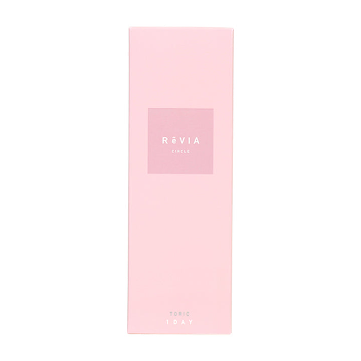 レヴィア トーリック ワンデー サークル(ReVia Toric 1day Circle)のパッケージ画像 | レヴィア トーリック ワンデー サークル ReVIA TORIC 1day CIRCLE カラコン カラーコンタクト
