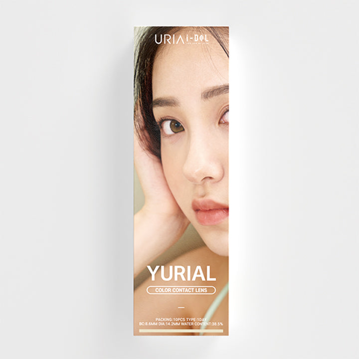 ユリアアイドル ユリアル(URIA-iDOL YURIAL)のパッケージ写真 | ユリアアイドル ユリアル(URIA-iDOL YURIAL) 1day カラコン カラーコンタクト
