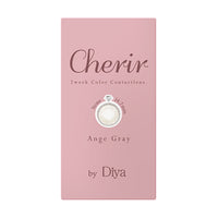 アンジュグレー(Ange Gray)のパッケージ写真|シェリールバイダイヤ Cherir by Diya 2week ツーウィーク カラコン カラーコンタクト