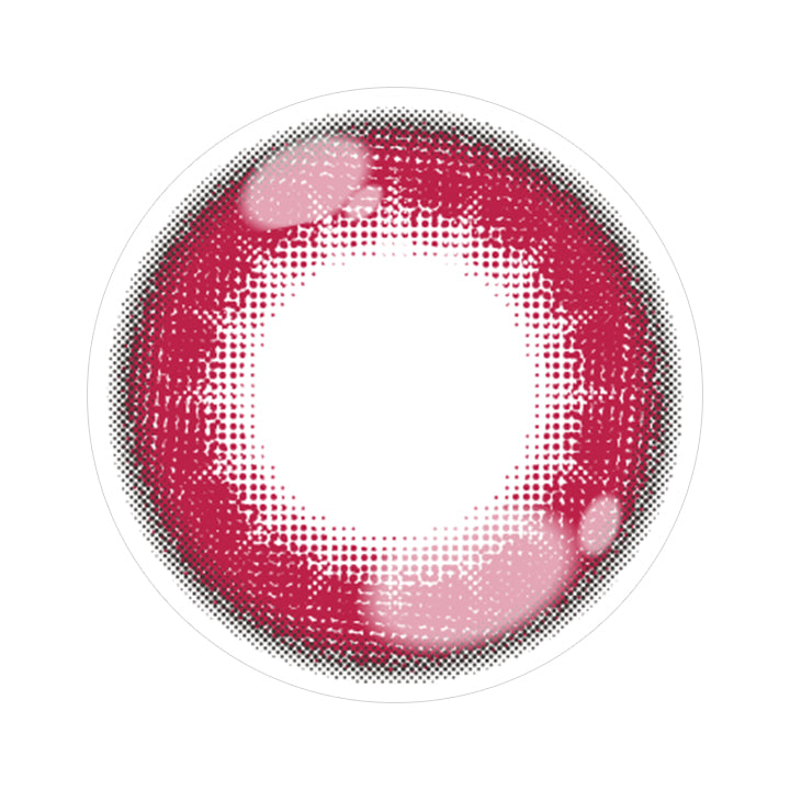 ダークチェリーシロップ(dark cherry syrup)のレンズ画像| パピーラワンデーシロップ Puppilla 1Day Syrup カラコン カラーコンタクト
