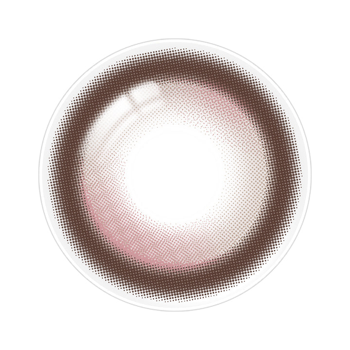 トフィーピンク(Toffee Pink)のレンズ画像 | エーアイ a-eye 1day カラコン カラーコンタクト
