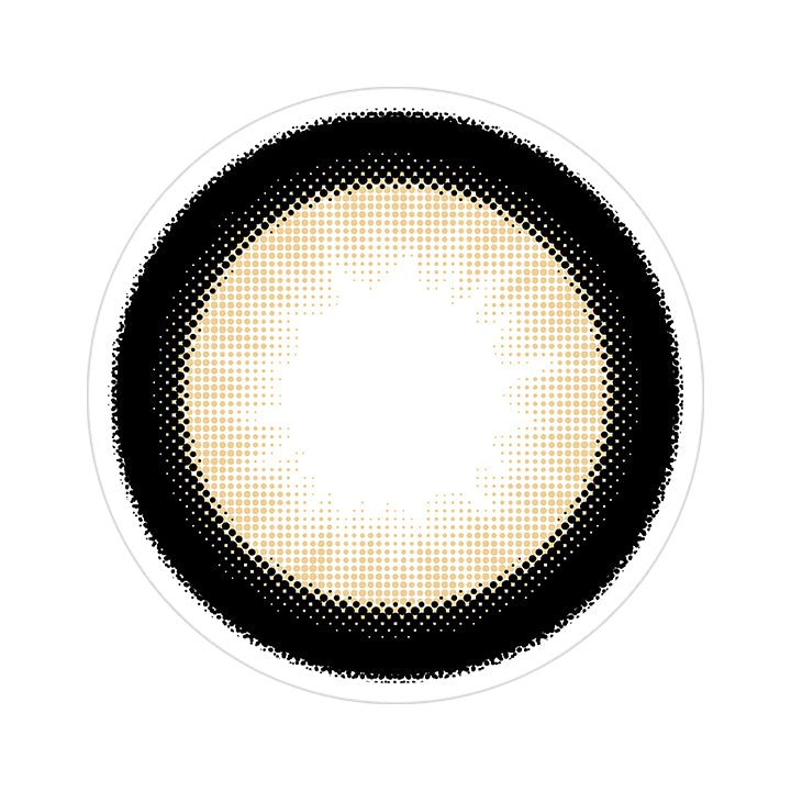 おめかしキャメル (Omekashi Camel)のレンズ画像 | シャプン Chapun 1day カラコン カラーコンタクト
