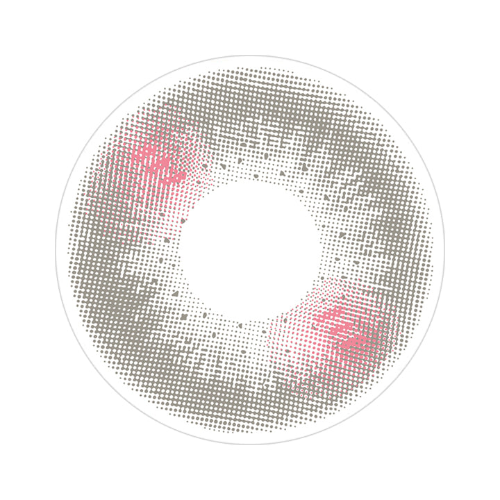 チークグレー(Cheek Gray)のレンズ画像 | ヴィレジェ VILLEGE 1day カラコン カラーコンタクト
