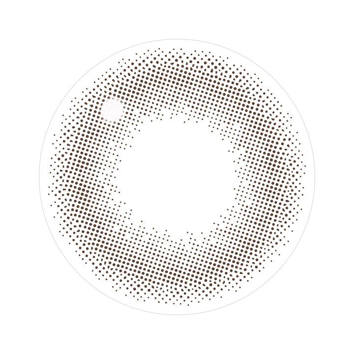 ムースブラウン(Muuse Brown)のレンズ画像 | レヴィアワンマンスサークル ReVIA 1MONTH CIRCLE カラコン カラーコンタクト
