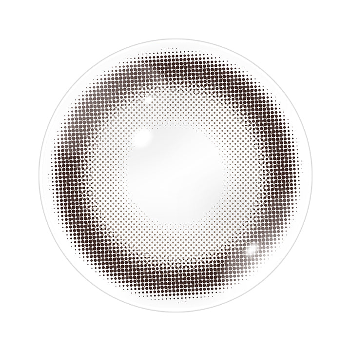 ピュールベージュ(Pure Beige)のレンズ画像 | ミフェ Mifee 1day カラコン カラーコンタクト
