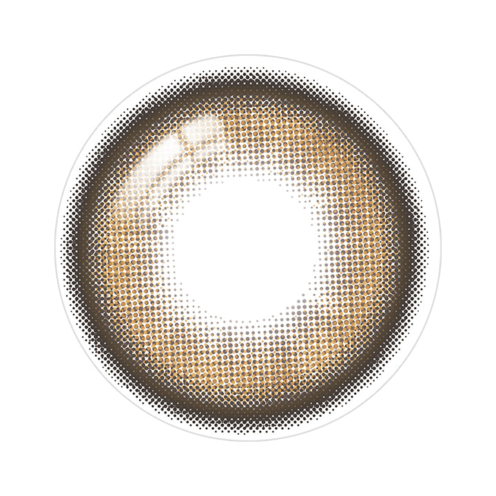 イエッピーブラウン(Yeppi Brown)のレンズ画像 | エーアイ a-eye 1day カラコン カラーコンタクト
