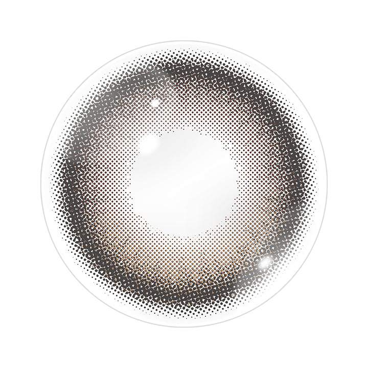 エクラブラウン(Eclat Brown)のレンズ画像 | ミフェ Mifee 1day カラコン カラーコンタクト
