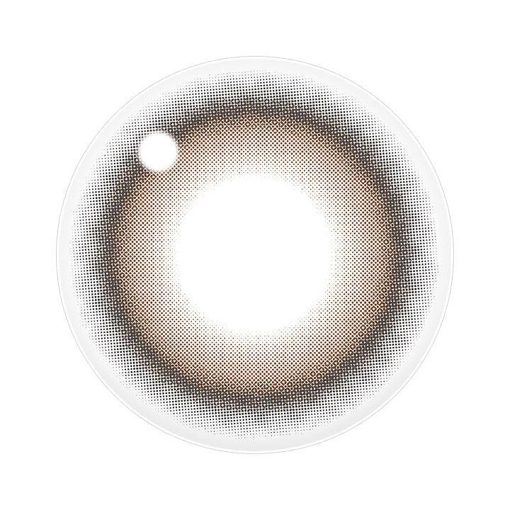 アッシュブラウン(ASH BROWN)のレンズ写真 | ユリアアイドル アイズ URIA-iDOL eyeis 1day カラコン カラーコンタクト
