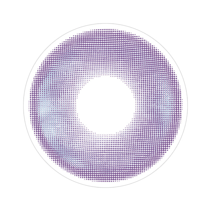 インシャンパープル(Yinxiang Purple)のレンズ画像 | ヴィレジェ VILLEGE 1day カラコン カラーコンタクト
