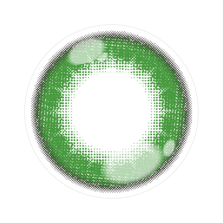 メロンシロップ(Melon syrup)のレンズ画像| パピーラワンデーシロップ Puppilla 1Day Syrup カラコン カラーコンタクト
